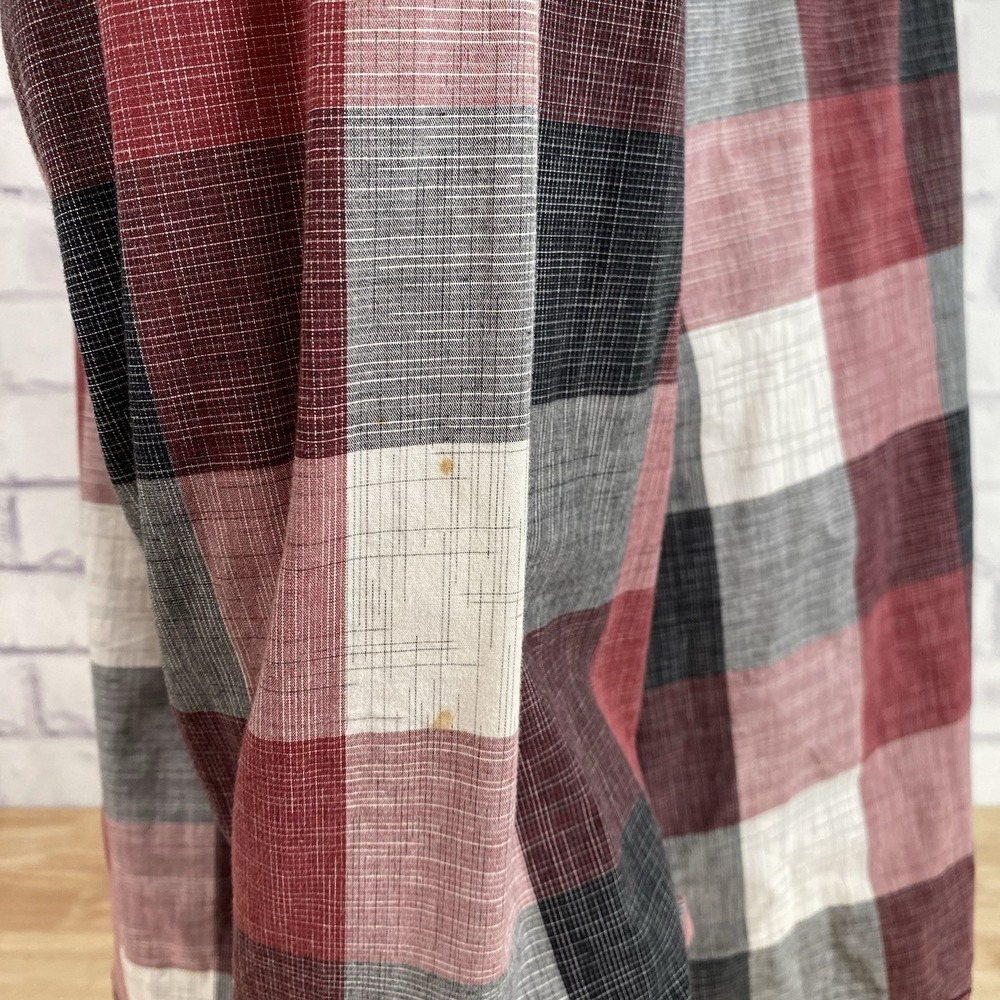 Rock Revival Shirt Men's Size 3XL SLIM Long Sleeve Pearl Snap Plaid Embroidered - Picture 16 of 16